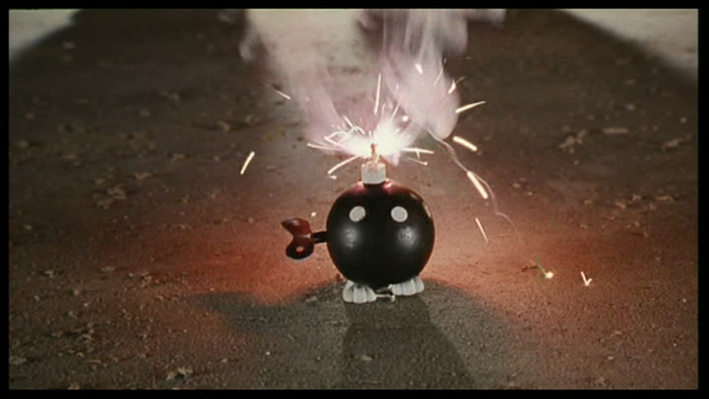This wind up bomb counts for something to connect to the games somewhat at least....